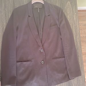 Causal black, cloth blazer.